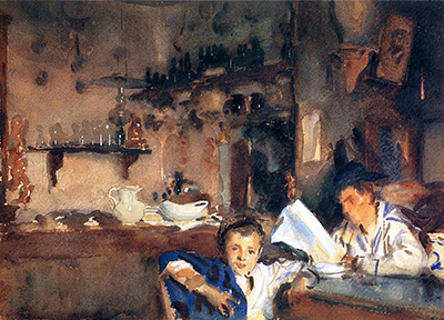 Venetian Interior John Singer Sargent